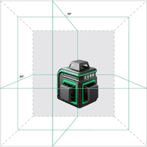 Построитель лазерных плоскостей ADA Cube 3-360 GREEN Home Еdition